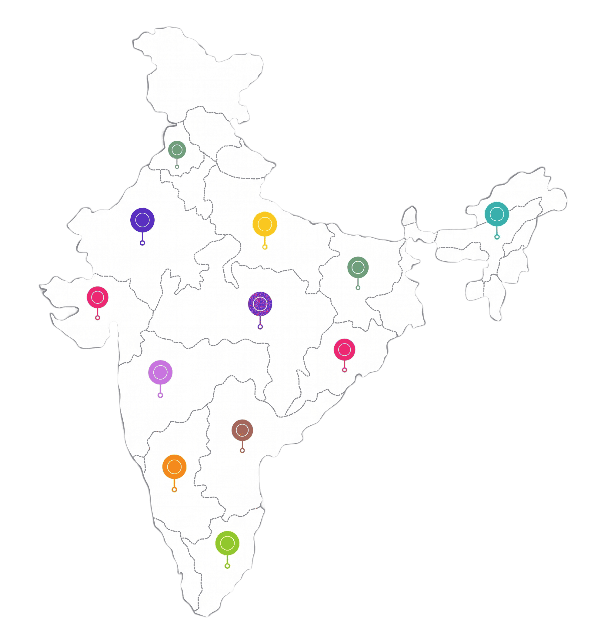 Indian map